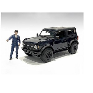 "The Dealership" Male Salesperson Figurine for 1/18 Scale Models by American Diorama - 1 of 3