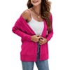 Imily Bela Womens Knit Open Front Long Sleeve Cardigan Sweater with Pockets - 4 of 4