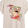 Women's - SpongeBob SquarePants - Tie Dye Patrick Oversized Graphic T-Shirt - image 2 of 4