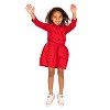 Mightly Toddler Fair Trade Organic Cotton Long Sleeve Drop Waist Dress - 2 of 3