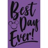 Girl's Disney Mickey Mouse Best Day Ever T-Shirt - 2 of 4