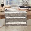 Saro Lifestyle Knot Crafted Table Runner, Beige, 16"x72" - 3 of 3