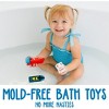 3-Pack Mold-Free Bath Boats, No-Hole Floating Ship Toys for Bathtub and Pool Play - 2 of 4