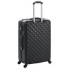 vidaXL Hardcase Trolley Set 3 pcs Black ABS - 4 of 4