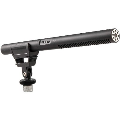 LyxPro CMG-50 Condenser Shotgun Microphone, Battery or Phantom Power for Professional Film, Video DSLR Camera Camcorder Television TV