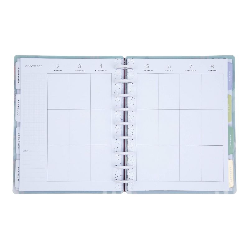 Happy Planner July 2024 - June 2025 Weekly/Monthly Planner 9.75&#34;x8.75&#34; Classic Vivid Blooms, 3 of 11