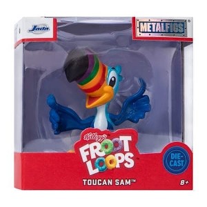 Jada Toys Froot Loops Toucan Sam Metalfigs Diecast Collectible Figure, 2.5 in - 1 of 4