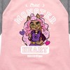 Girls' - Mattel - True Monster At Heart Shirt Tail Raglan Graphic T-shirt - 2 of 4
