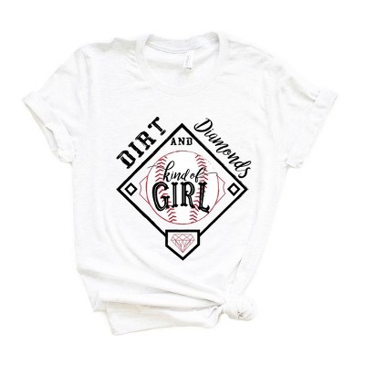 Simply Sage Market Women's Dirt and Diamonds Kinda Girl Short Sleeve Graphic Tee