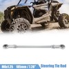 Unique Bargains M8 Steering Suspension Tie Rod for 49cc Electric ATV Go Kart 2Pcs Silver Tone - 2 of 4