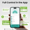 Itopfox Smart Deadbolt Lock for Front Door, Keyless Entry with Keypad, App Remote, Auto Lock, Easy Install, Fingerprint Door Lock for Home, Airbnb - 4 of 4