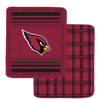 NFL Arizona Cardinals Basic Block Double-Sided Flannel Fleece Blanket