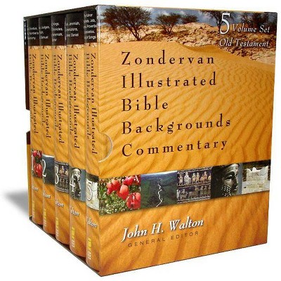 Zondervan Illustrated Bible Backgrounds Commentary: Old Testament Set - (Hardcover)