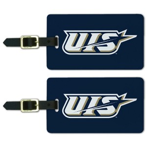 University of Illinois Springfield Primary Logo Luggage ID Tags Suitcase CarryOn Cards  Set of 2 - 1 of 4