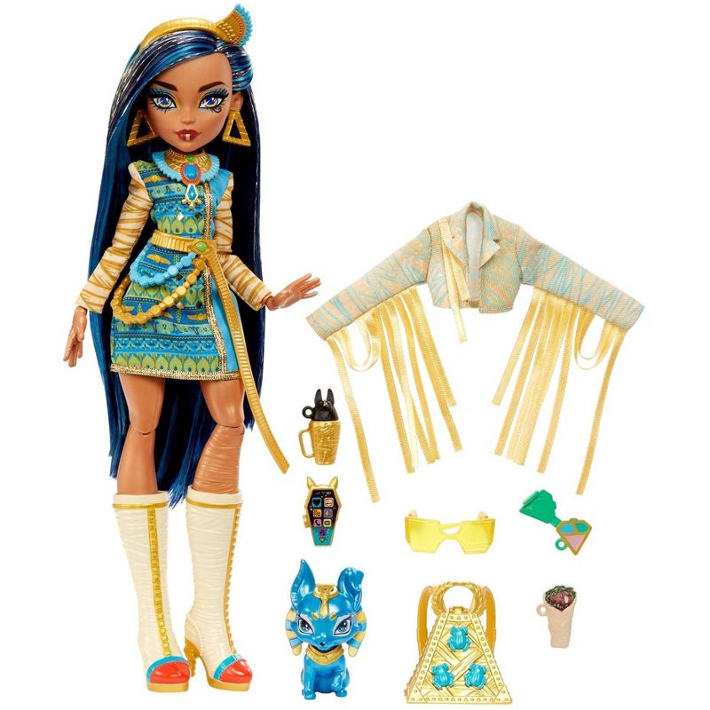 Monster High Cleo De Nile Doll, 6 of 14
