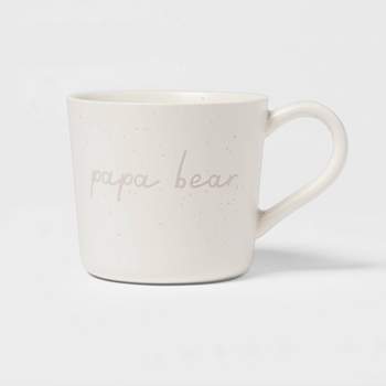 15oz Stoneware Papa Bear Mug - Threshold™