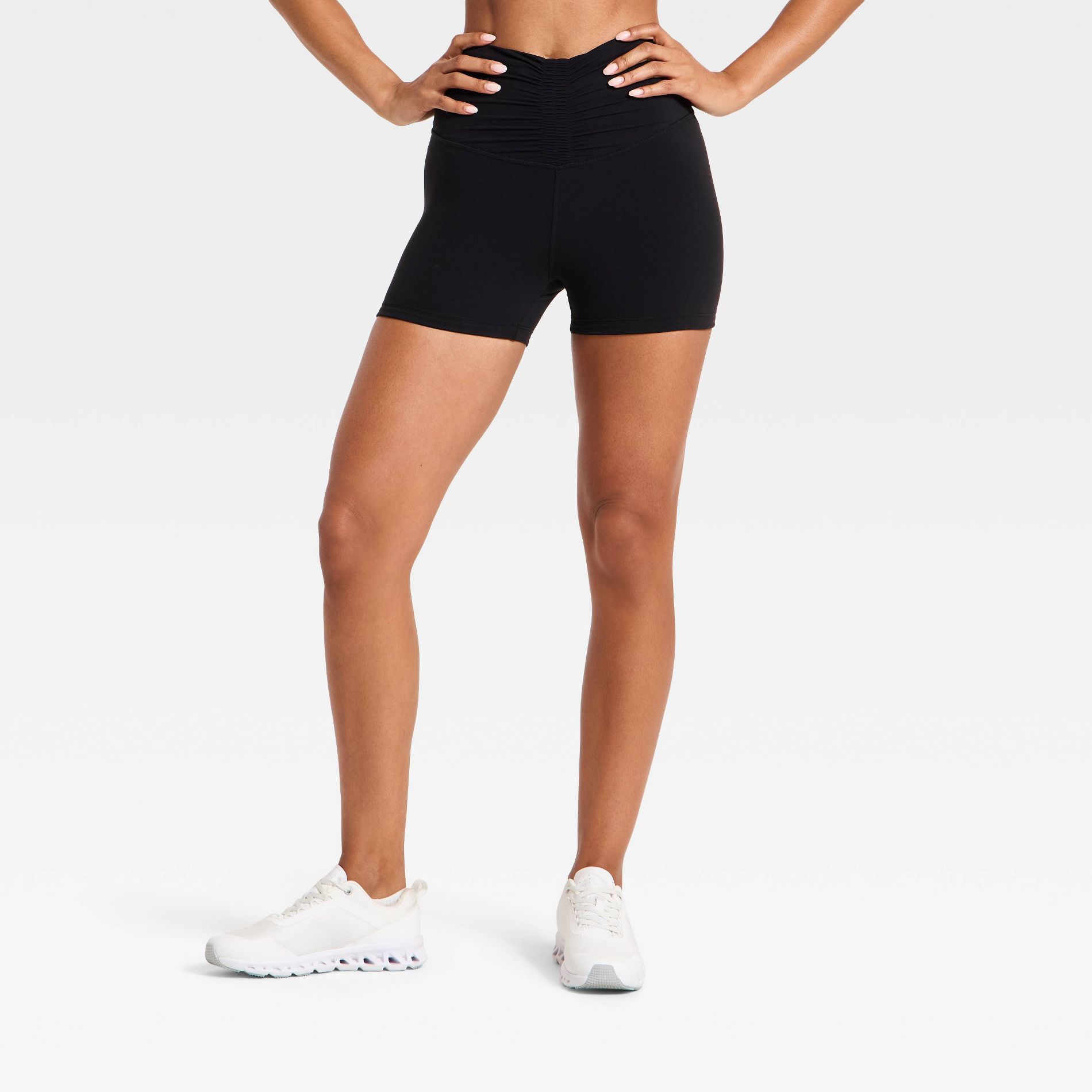 Women's Cinched Waistband Bike Shorts 3" - JoyLab™