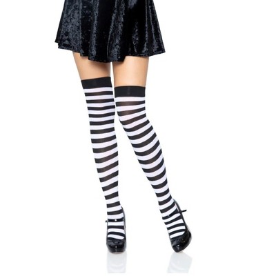 Thin Striped Patterned - Over the Knee Socks - from the Sock Panda (Women's Sizes, Adult Medium) - image 3