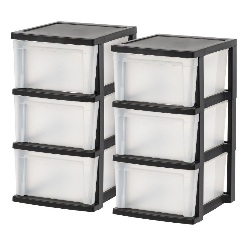 IRIS USA Plastic Storage Drawers Container Organizer for Clothes, 1 of 9