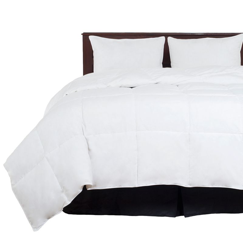 Yorkshire Home Full/Queen Goose Down Alternative Comforter White 233 Thread Count, 2 of 4