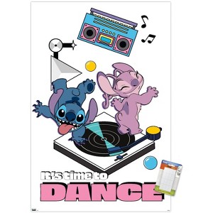 Trends International Disney Lilo and Stitch - Time To Dance Unframed Wall Poster Prints - 1 of 4
