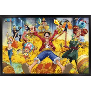 Trends International One Piece: Fishman Island - Treasure Framed Wall Poster Prints - 1 of 4