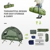 Ridstar 76 in. W Portable Single-Person Multi-Functional Folding Camping Tent-Green - 3 of 4
