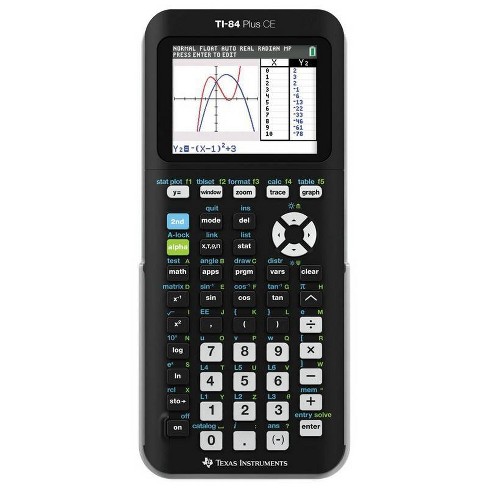 Texas Instruments 84 Plus Ce Graphing Calculator - Black :