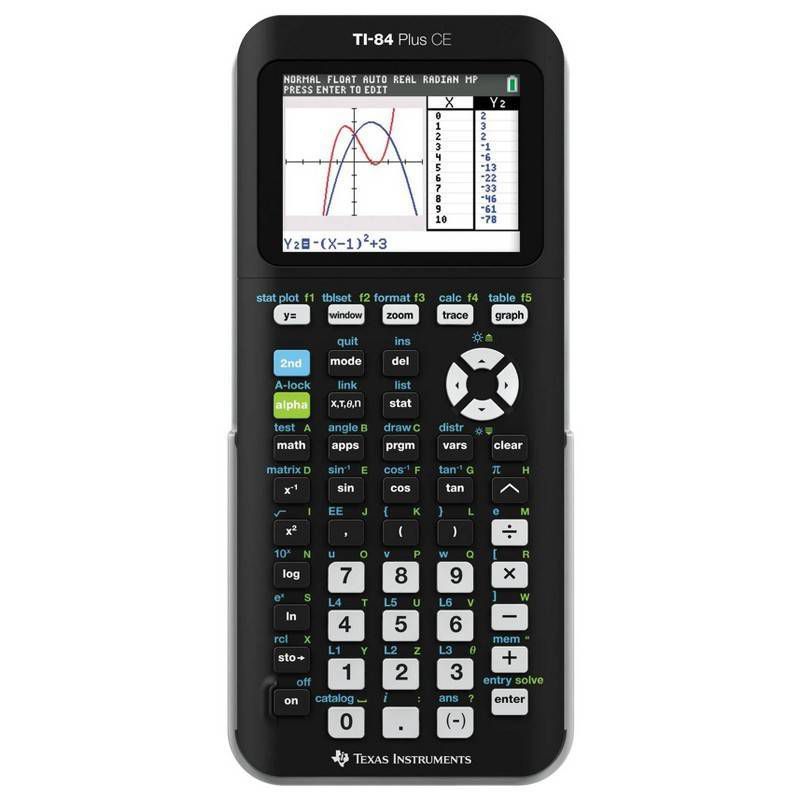 Texas Instruments 84 Plus CE Graphing Calculator - Black, 1 of 14