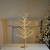 Lighted Gold Decorative Tree 36"H by Melrose - 2 of 4