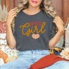 Simply Sage Market Women's Spice Girl Pumpkin Short Sleeve Garment Dyed Tee - 2 of 4