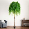 Nearly Natural 9-ft Willow Artificial Tree  (Real Touch) - 4 of 4