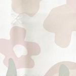 blossom + solid taupe
