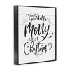Stupell Industries Merry Little Christmas Planked Phrase, 11" x 14" - 3 of 4