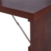 CAVINAS Home Office Desk Modern Wall-Mounted Desk with Storage Shelves and Foldable Design for Office, Study - 4 of 4