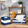 Large Natural Wood Rectangular Kids' Storage With Lid Navy - Pillowfort™ :  Target