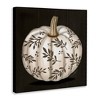 Stupell Industries Leaf Patterned Fall Pumpkin Canvas Art - 2 of 4