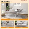 Bedroom Daybed with Trundle, Twin Bed Frame w/ Sturdy Metal Foldable Trundle Bed, Trundle Bed Twin w/Stylish Headboard - 3 of 4