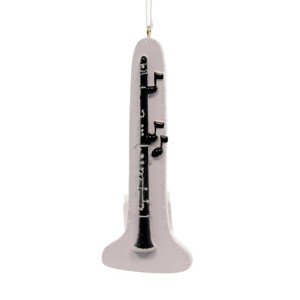Personalized Ornament 4.0 Inch Clarinet Music Instrument Tree Ornaments - 1 of 2