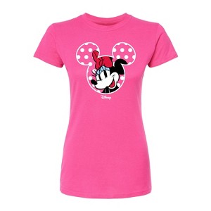 Women's - Disney - Minnie Ears Fitted Graphic T-Shirt - 1 of 2