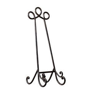 Storied Home Metal Easel : Stand for Display, Tabletop & Floor, Indoor Black Decorative Sculpture - 1 of 4