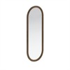 CIPACHO Gold/Sliver Iron Art Oval Retro Mirror - Antique Effect, Wall - Hanging for Living Room, Bedroom & Entrance - 3 of 4