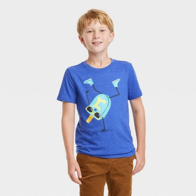 Boys' Hanukkah Short Sleeve Graphic T-Shirt - Cat & Jack™ Blue