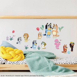 Disney Bluey Family & Friends Kids' Peel & Stick Wall Decals - 1 of 4