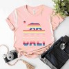 Simply Sage Market Cali Bear Stripes Short Sleeve Tee - 3 of 4