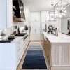Area Rug Modern Ombre Rug Contemporary Gradient Throw Carpet for Bedroom Solid Accent Rug Non-Shedding Living Room Rug - 3 of 4