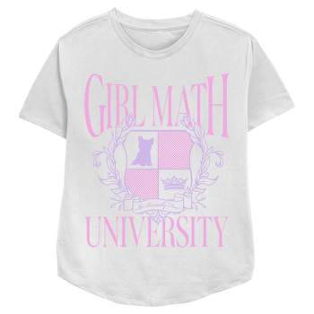 Women's Lost Gods Girl Math University T-Shirt