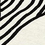 black white