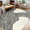 Coucheta Runner Rug Plush Faux Lamb Wool Carpet Machine Washable Non-Slip Foldable for Hallway Kitchen, Multi-Color & Size - 4 of 4