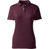 Lands' End School Uniform Women's Short Sleeve Feminine Fit Interlock Polo Shirt - 2 of 2